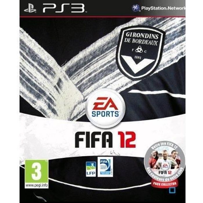 FIFA 12 GIRONDINS DE BORDEAUX / Jeu PS3