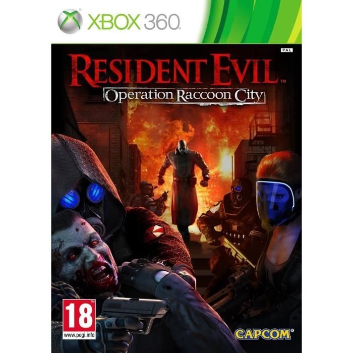 RESIDENT EVIL OPERATION RACCOON CITY / X360