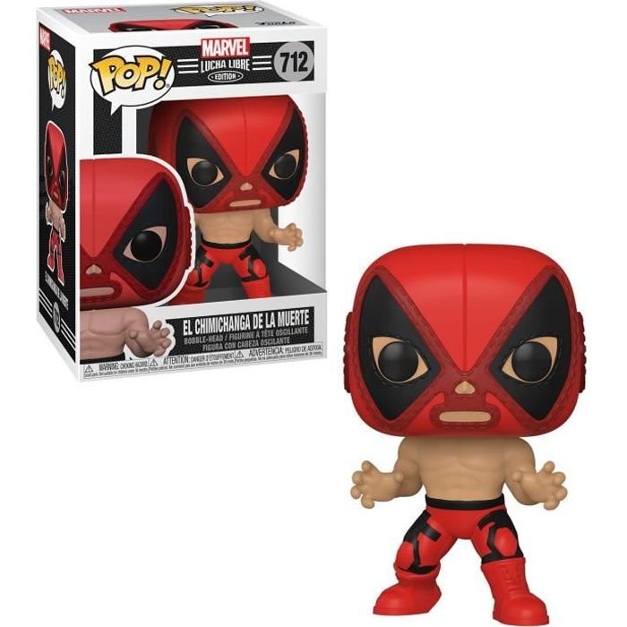 Figurine Funko Pop! Marvel - Luchadores - Deadpool