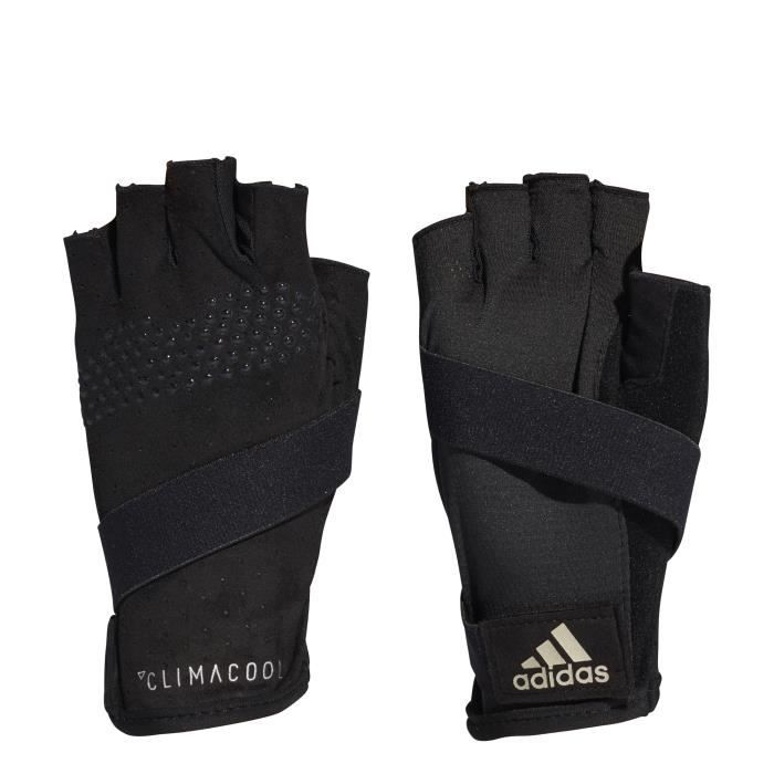 Gants adidas Climacool - noir/argent metalisé/argent mat - XS