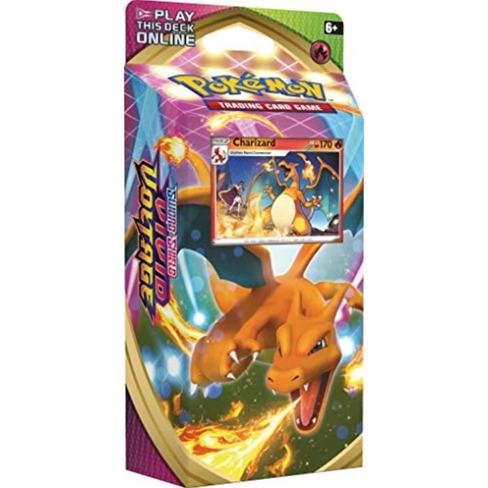 Support A Decorer DXHVU TCG: Deck à thème Sword & Shield Vivid Voltage avec Charizard