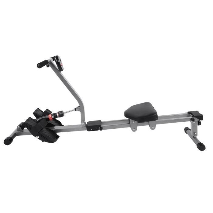 Accessoire de remise en forme de gymnastique à la maison de formation de corps de rameur cardio de machine à ramer en acier -JIL