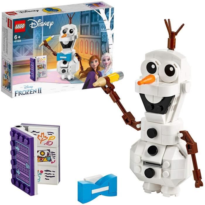 Jeux de construction LEGO®-Disney Princess™ Olaf Personnage de La Reine des neiges 2 Jouet Fille et Garçon 6 Ans et Plus 52671
