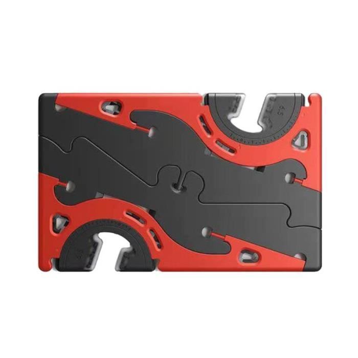 1 PC Portable pliable Support pour téléphone Mobile Type de carte Rotation poche trépied Support - Type Red