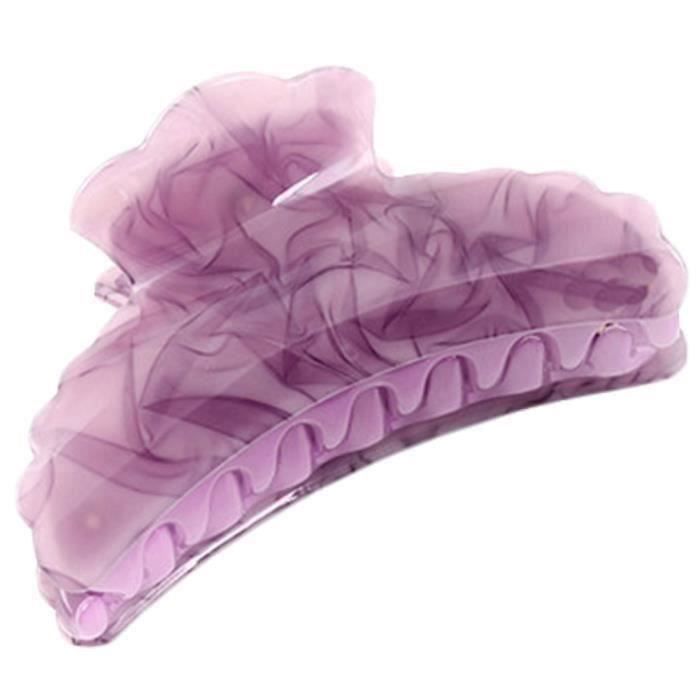 Jelly Couleur Élégant pince cheveux - accessoires cheveux, pourpre la29535