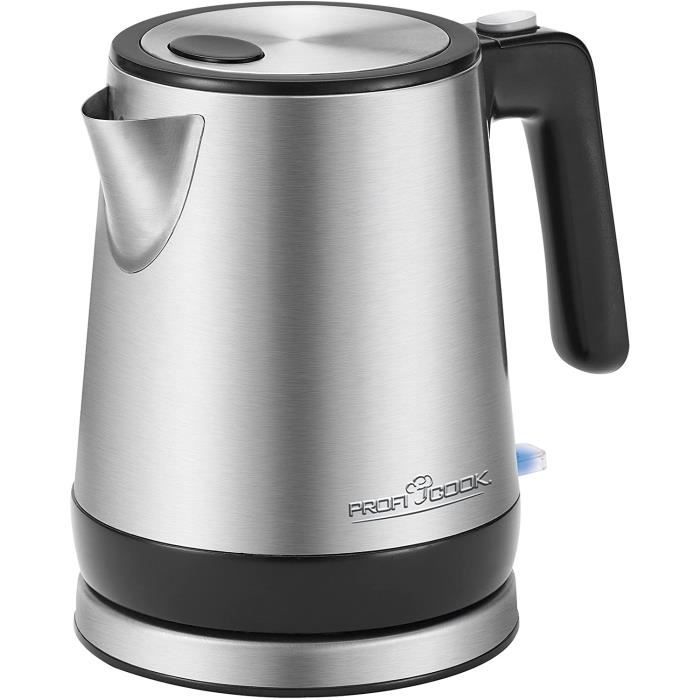 BOUILLOIRE ELECTRIQUE PROFI COOK PC WKS 1123 - Bouilloire en acier inoxydable - 2000 Watts - Capacité 0,8 litre - Sans cab318
