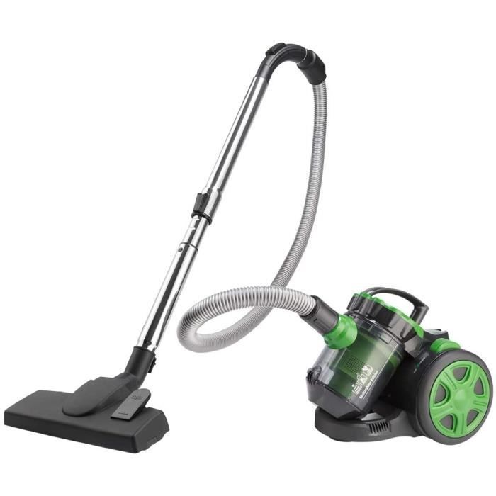 ASPIRATEUR TRAINEAU Aspirateur sans sac vert max.900 Watt - ECO Power - Multicyclone Brosse 2 en 1103
