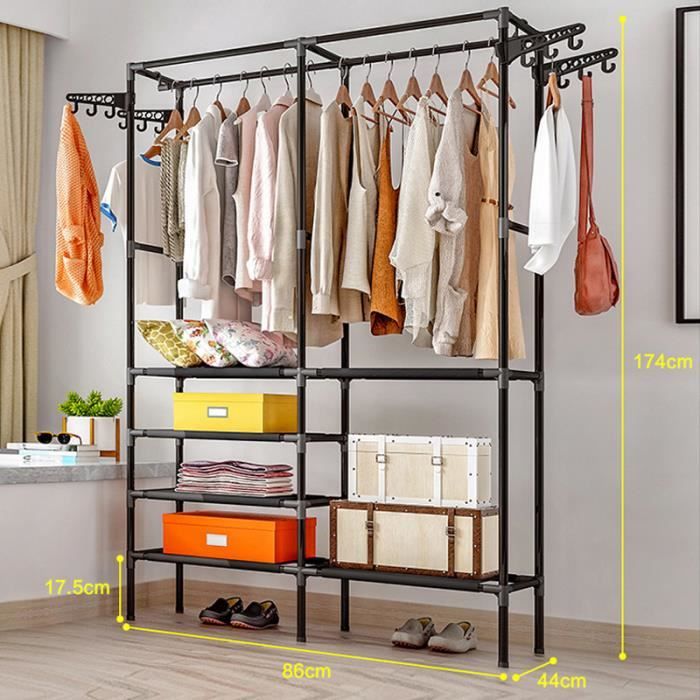 Vêtements cintre portemanteau sol cintre rangement garde-robe vêtements supports de séchage porte manteau