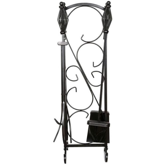 Accessoires de Cheminée 5 pièces Outils de cheminée Durable Fer forgéCheminées Intérieur Extérieur Hearth Ensemble d'outils a 264