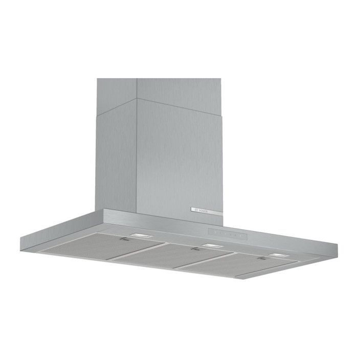 BOSCH Hotte Décorative Murale Aspirante Inox Largeur 90cm Débit d'air 721m3-h