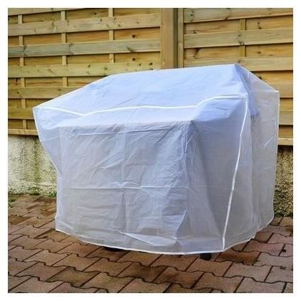 Housse barbecue plastique transparent