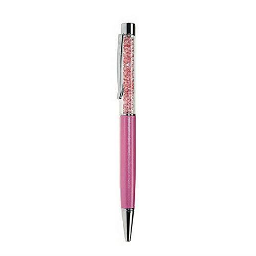 5PCS Stylo à bille en cristal et strass, avec élément de cristaux swarovski, 5 couleurs disponible, pour bureau école (r