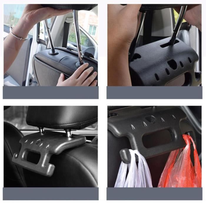 1PC voiture barre d'appui appui-tête Durable cintre siège arrière poignée antidérapante pour véhicule Auto