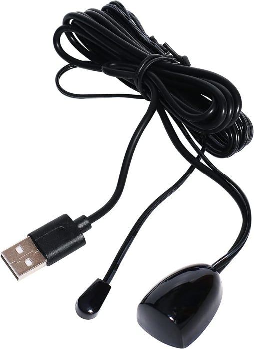 SZBJ Répéteur Infrarouge Émetteur à Distance E102 Double Tête - Longueur 3.2FT - Compatible Systèmes SZBJ