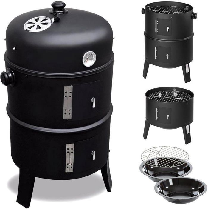 Allume-charbon électrique 2000 W - Chauffage Jusqu'à 700°C En 60 Sec - Câble 3 M, Soufflerie Air - Pour BBQ, Cheminée