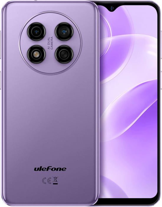 Smartphone I16 Pro Max Débloqué Android 11 - 6,8 Pouces, 32 Go, Double SIM, Bleu Ou Blanc