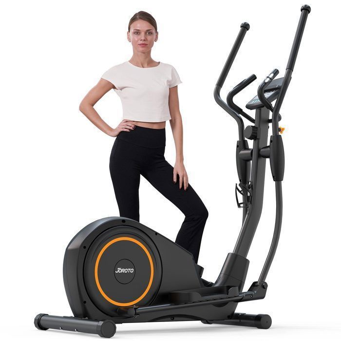 Vélo Elliptique Fitness Crosstrainer avec écran LCD Multifonction