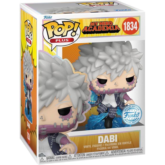 Figurine Funko Pop! Plus - My Hero Academia Dabi - Vinyle avec Chase