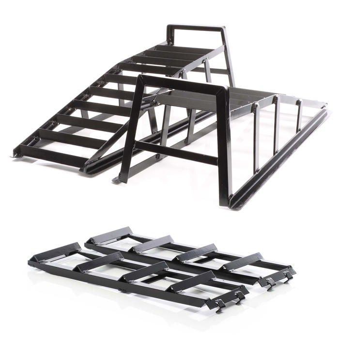 WilTec 2 Rampes De Chargement Moto ATV Quad - Acier Galvanisé Robuste 160x22.5x4.5cm - Charge Max 400kg