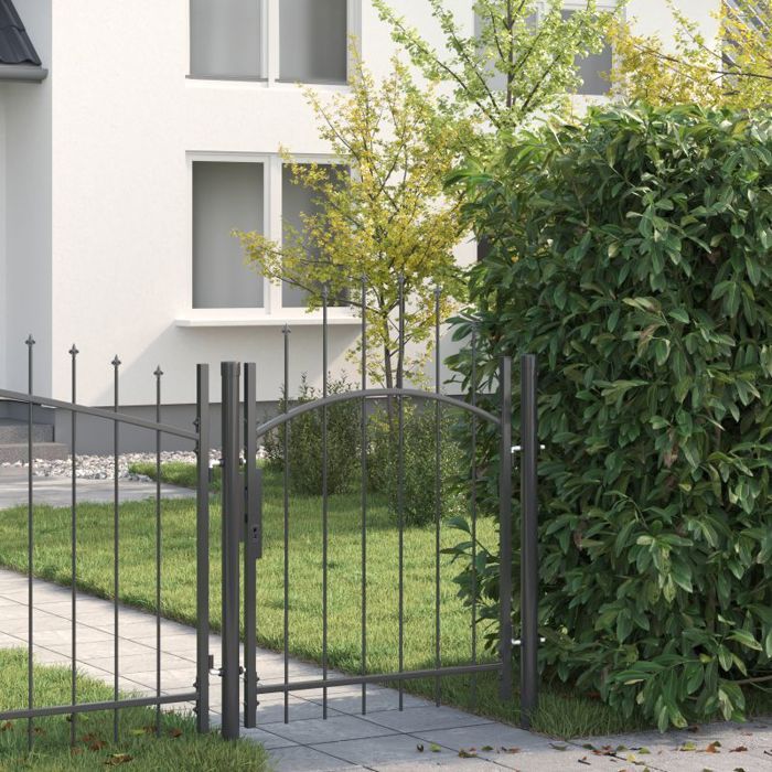 Vidaxl Porte de Jardin Woerden Gris 150 x 100 cm