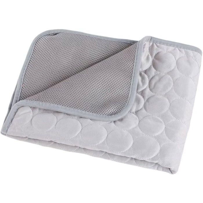 Coussin pour animaux de compagnie lit douillet pour chien coussin confortable pour niche tapis de couchage antidérapant gris