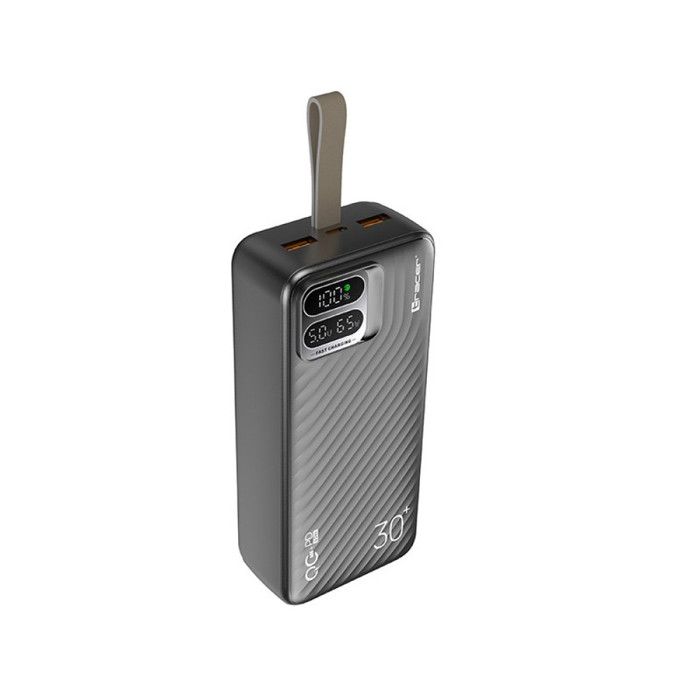 Batterie externe - TRACER - BLAZE 30000 mAh - 65W - 3 ports (2xUSB-A + USB-C) - Quick Charge 3.0