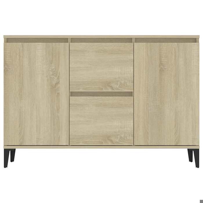 Buffet Chêne sonoma 104x35x70 cm Aggloméré_2 ans garantie_84153