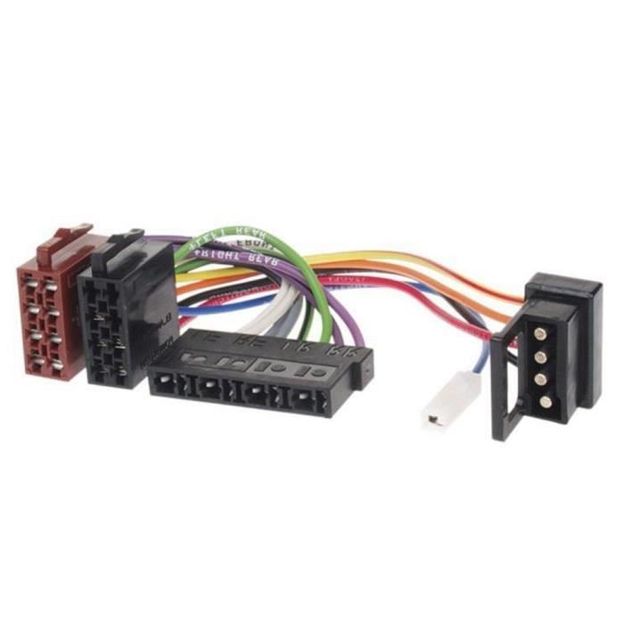 Fiche ISO autoradio AI98 compatible avec Mercedes W201 W124 W126