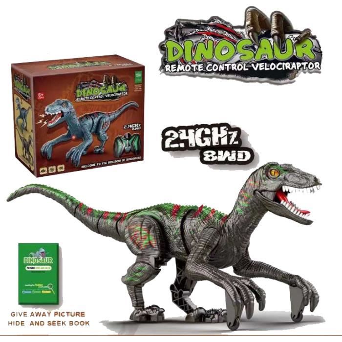 Vert-Jouets Robot Dinosaure Rc Pour Enfants, Télécommande, Grand  Vélociraptor De Marche Vivant, Vrai Dinosaur - Cdiscount Jeux - Jouets