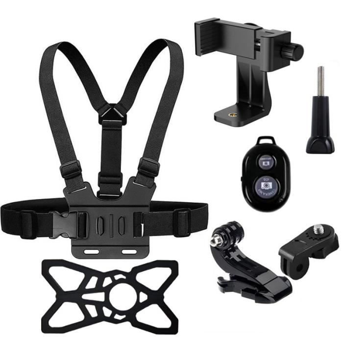 Type 2--sangle de poitrine rotative pour téléphone portable, support de harnais de corps pour iphone, pour Go