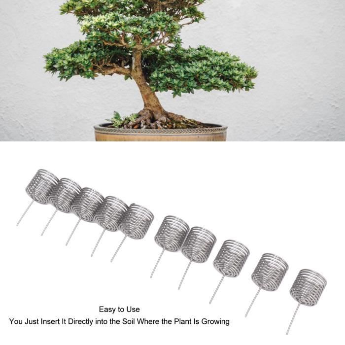 100 Pièces Panier D'Engrais Bonsaï Réutilisable - Panier Engrais Arbre PP Résine, Protection Jardinage