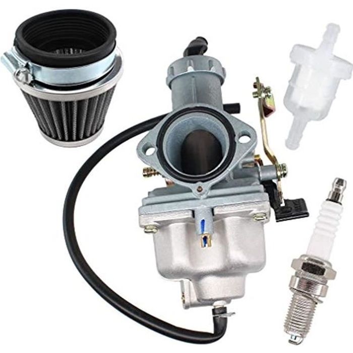 Carburateur PZ30 Filtre à air pour Bashan BS200S-7 BS250S-11 Kymco MXU 300 L60020, KXR 250 Maxxer 250 300 Moto 200 cc et 250 cc Quad