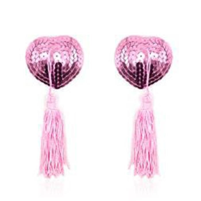 Rose - Soutien-gorge Auto-adhésif En Forme De Cœur Pour Dames, Bandes