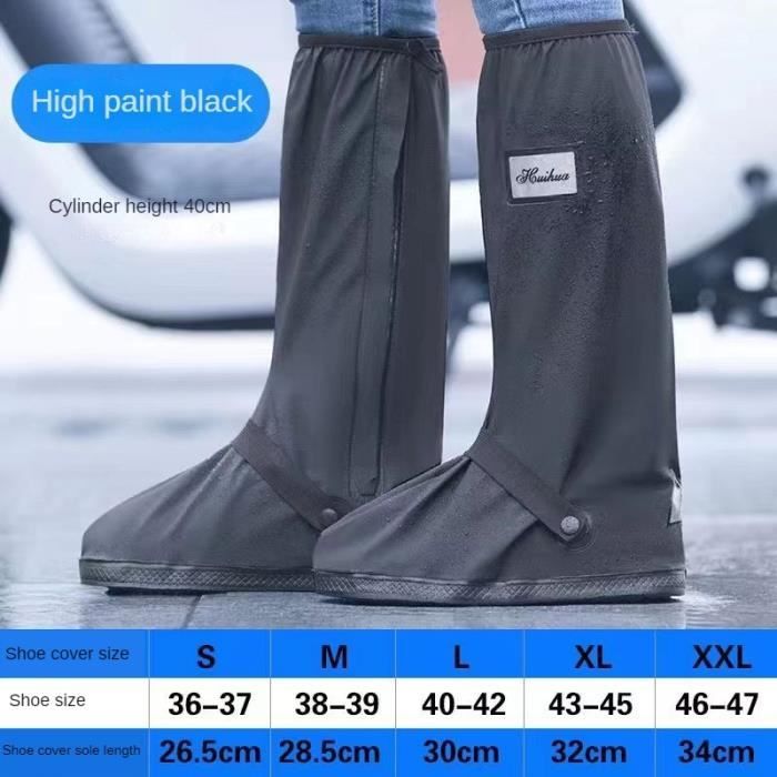 Couvre-chaussures Imperméables Rainproof Galoshes - Haute élasticité - Neufs