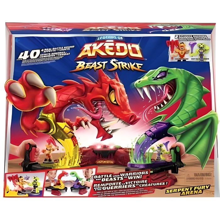 figurine akedo arène serpent beast strike