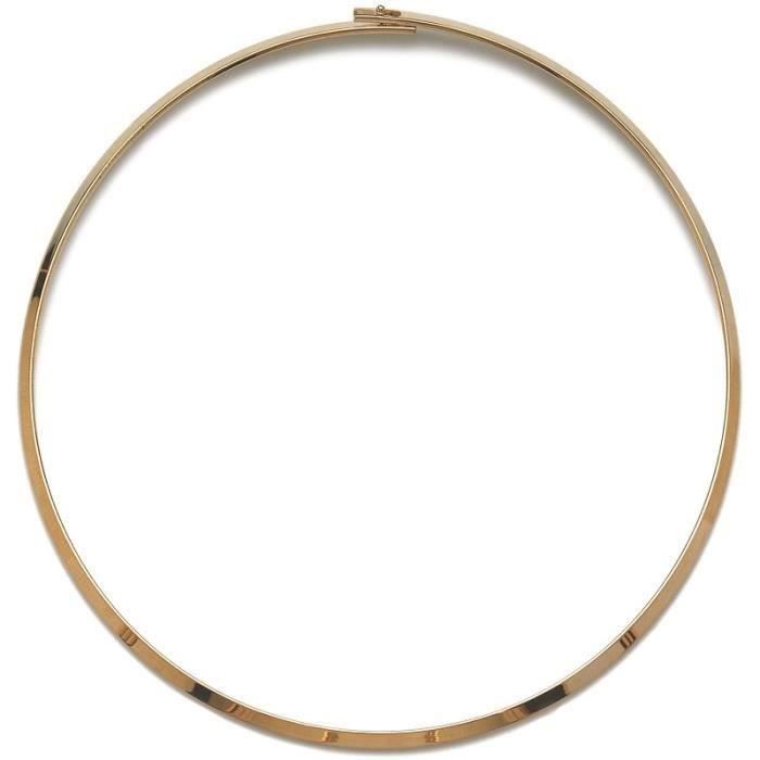 collier ras de cou or maille miroir collier ras de cou or maille miroir