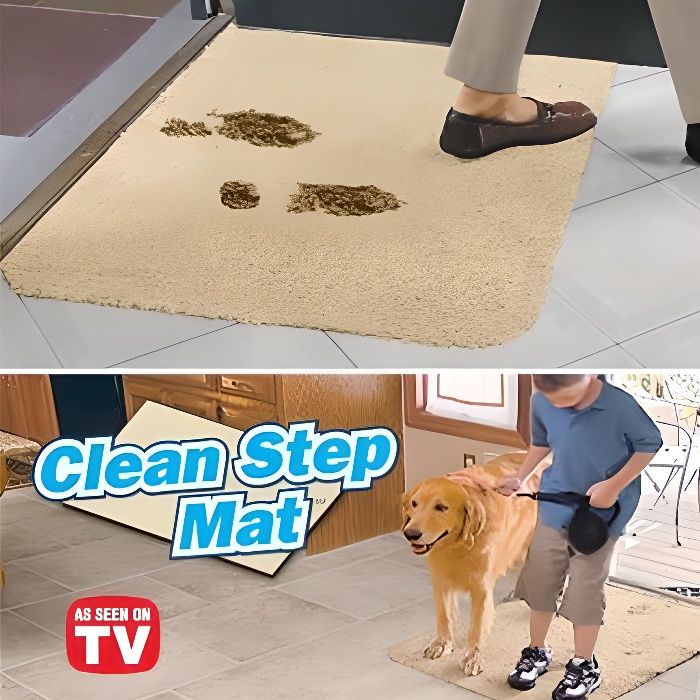 Paillasson Magique Clean Step (Marron)