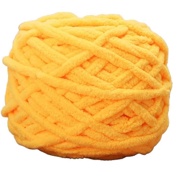 LAINE A TRICOTER,Lavande--Fil à Tricoter En Coton Et Soie 50g, Fil Doux