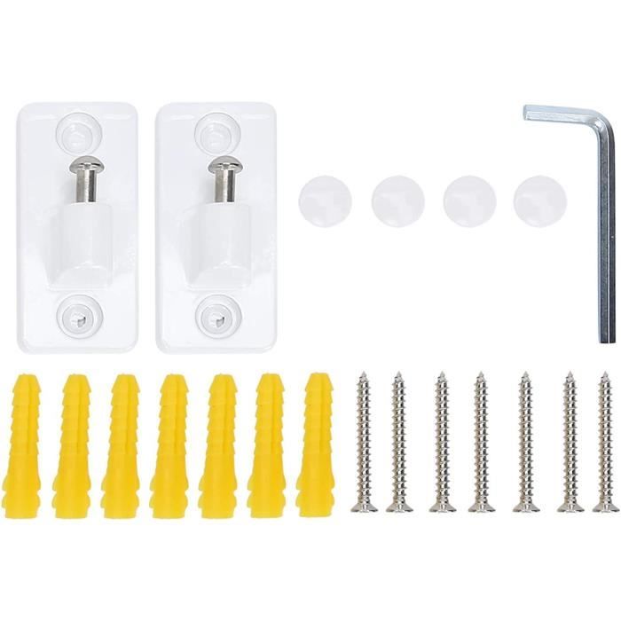 CPJJ 8 Pièces Organiseurs Muraux Adhésifs Pour Lunettes De Soleil - Support De Rangement Pratique
