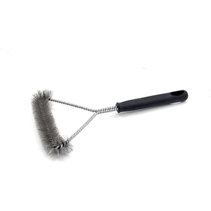 Brosse Nettoyage Gril Et Barbecue - Poignée Ergonomique, Éponge Et Matière PP - Pour Four, Camping, Cuisine Extérieure