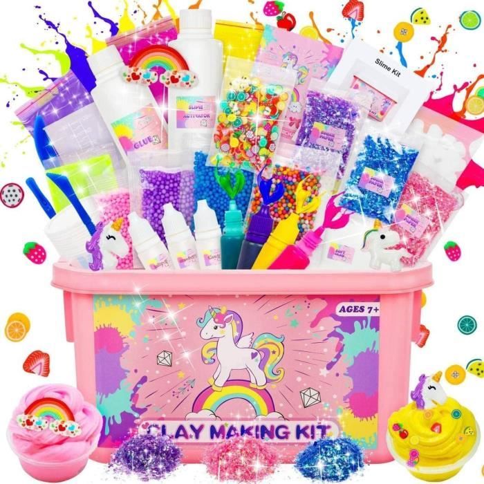 Pastèque Snow Fizz Fluffy Slime - Jouet Sensoriel Extensible Et Doux - Cadeau Idéal Pour Enfants De 8 à 12 Ans