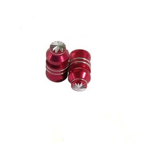 Bouchon De Valve Anodisé Alliage – Pour Pneu BMX, Moto, Voiture, Noir, NOS