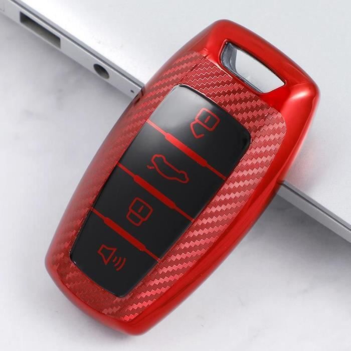 Sac De Clé De Couverture De Clé De Voiture En Chrome De Haute Qualité