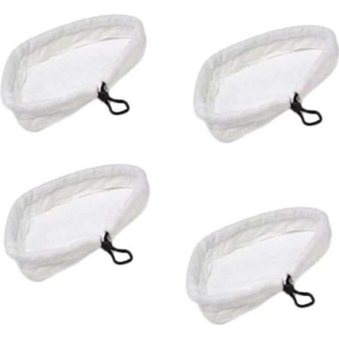Serpillère Lavable Aspirateur Automatique Cleanova Lot De 4 Serpillères En Microfibre Pour Aspirateur Robot à Vidange Automatique W7 W11 Entretien Robot Nettoyeur