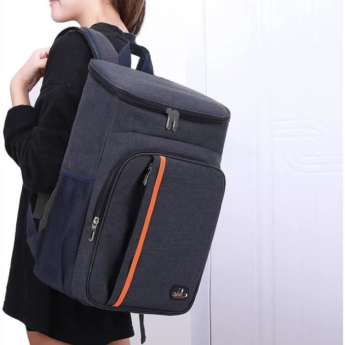 Sac à Dos Glacière Tactique BUNNYCHIC 25L - Isotherme 12h, étanche, Oxford 900D - Pour Plage, Camping, Randonnée