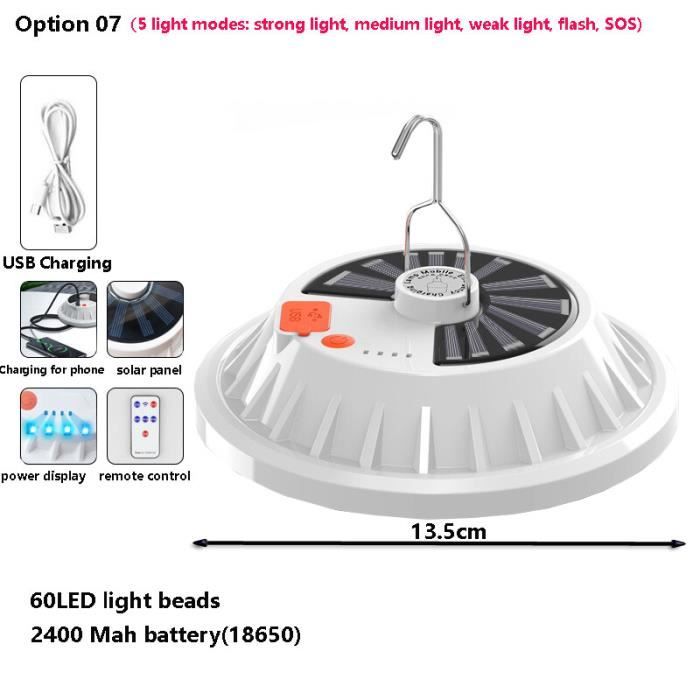 Lampe De Camping LED Rechargeable Et Aimantée • Lampe Led