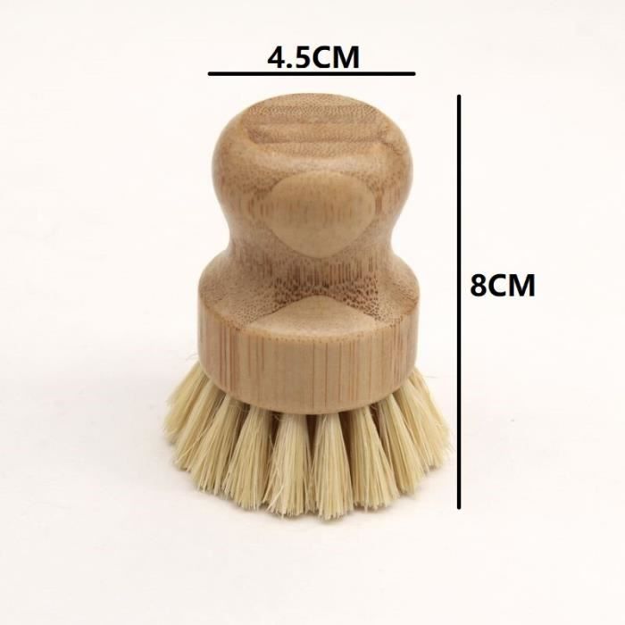 Brosse à Plat Palmier Addis-Abeille Avec Bambou Naturel