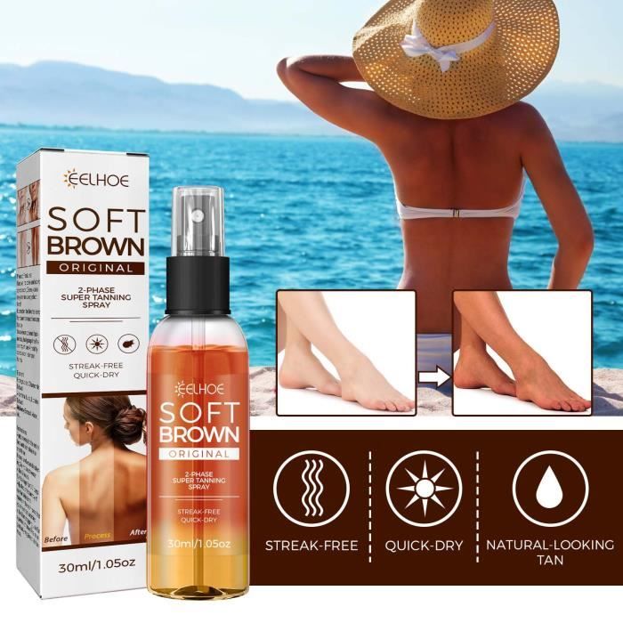 Auto-bronzant Mousse Suntana 12% Dark Chocolate - 237 Ml, Sans Parabène, Cruauté Free, UK
