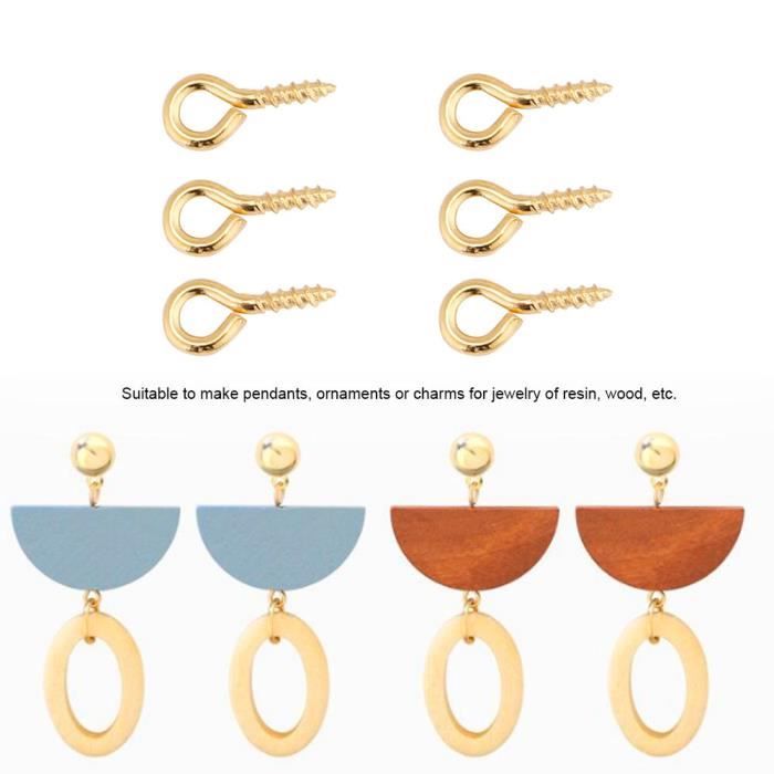 LOVIVER 10x Plateaux De Broche Vierges, épingle à Revers