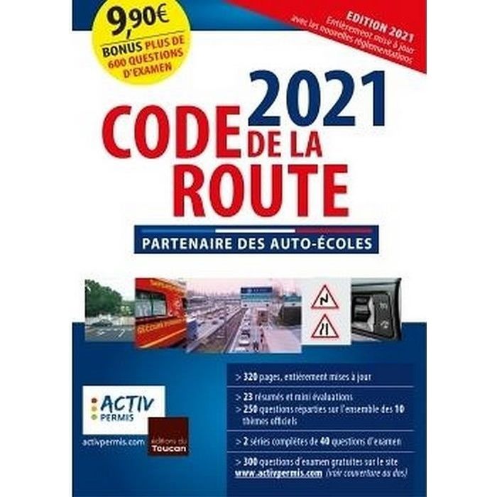Code de la route Rousseau. Edition 2021 - Cdiscount Librairie
